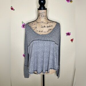 Free People We The Free Oversized Cropped Top